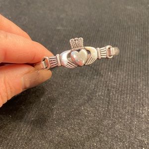 Silver Claddagh Bracelet